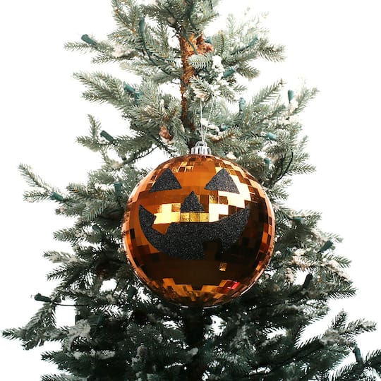 7.8" Jack-O'-Lantern Ball Halloween Ornament by Ashland®